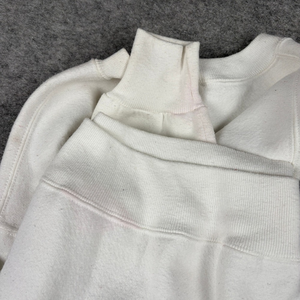 Russell Athletic Sweatshirt Mens L White Vintage 80s Train Graphic‎ Made In USA - Picture 12 of 13